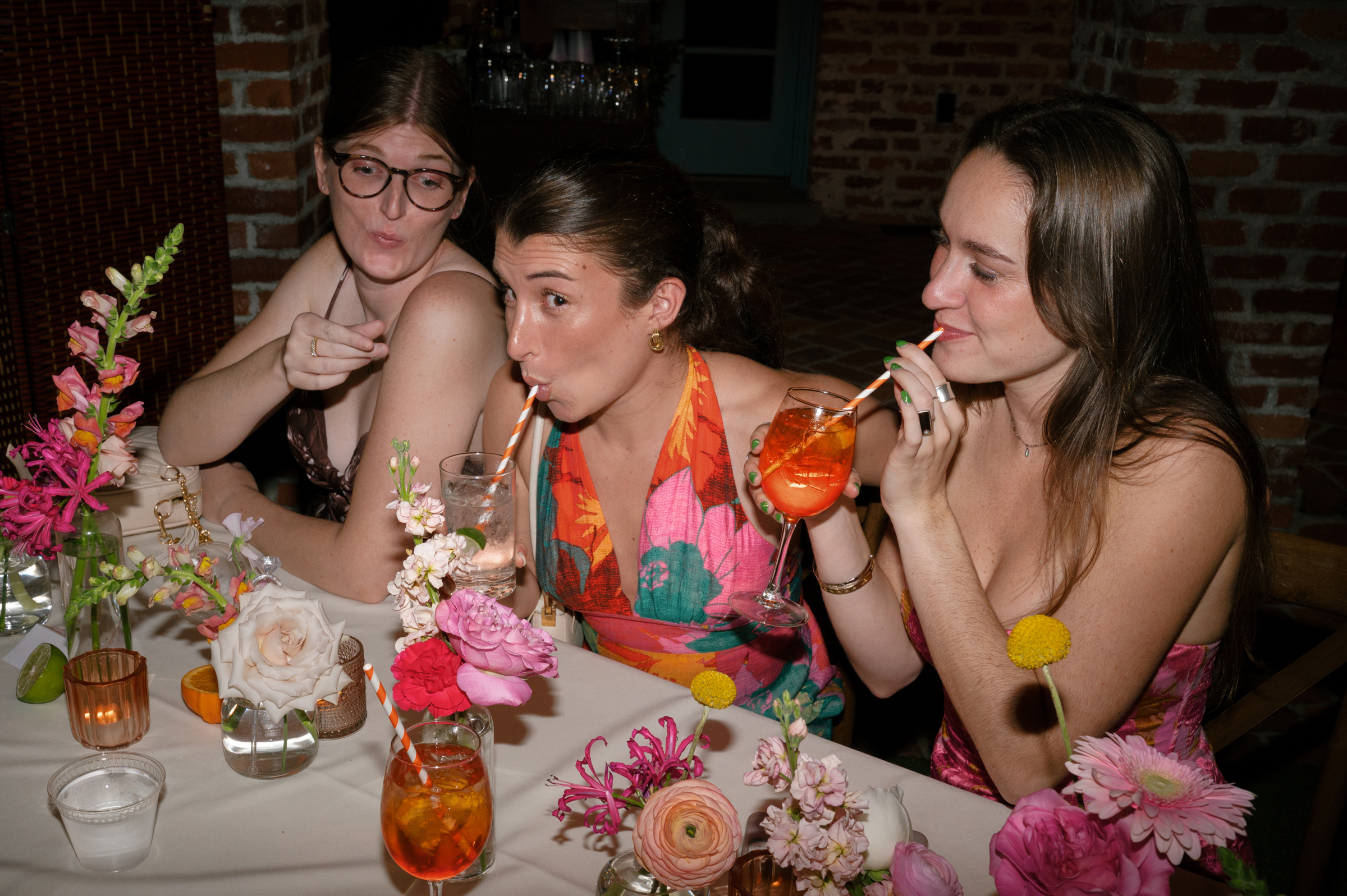 guests at the rehearsal dinner