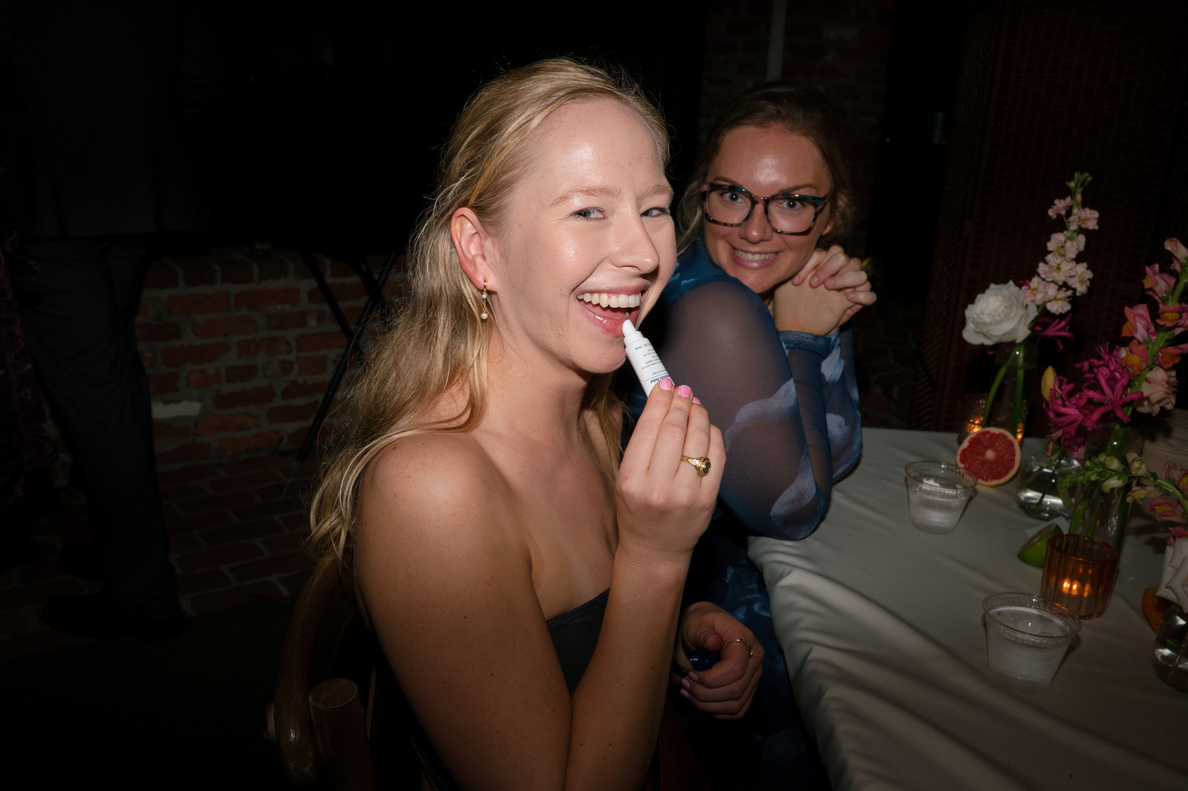 guests during rehearsal dinner