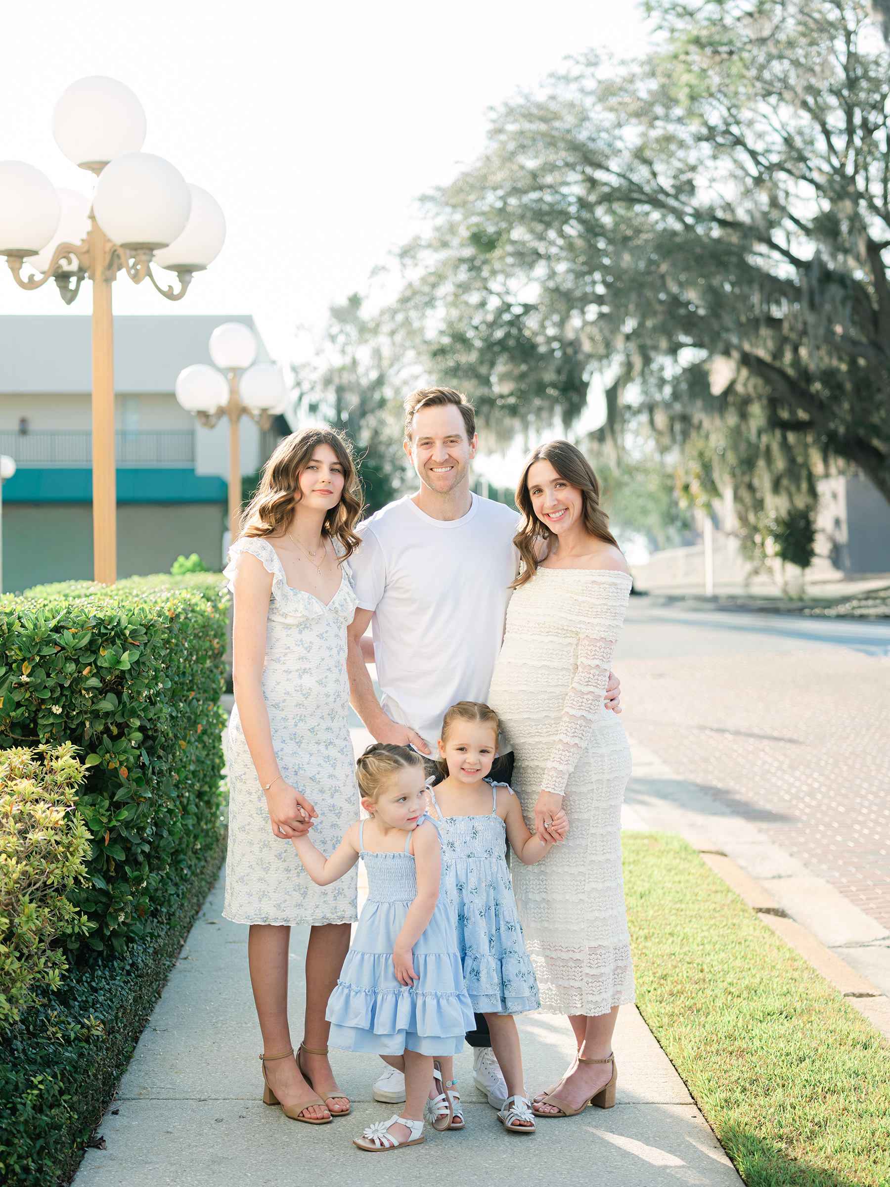 maternity family portrait